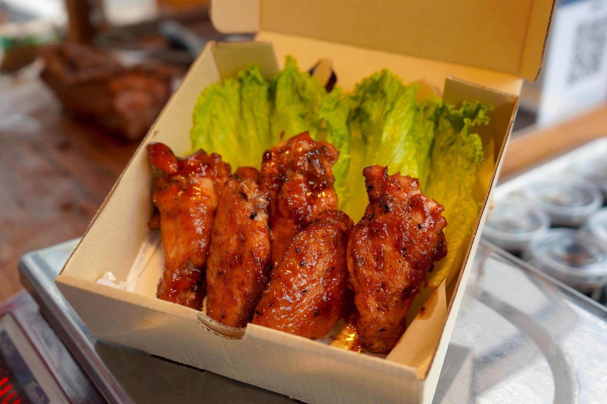 ปีกไก่บาร์บีคิว